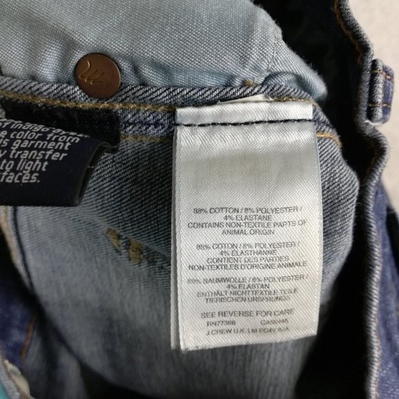 Madewell Womens Jeans 10" High Rise‎ Skinny Blue Denim Dark Wash Stretch 23 - Picture 12 of 12